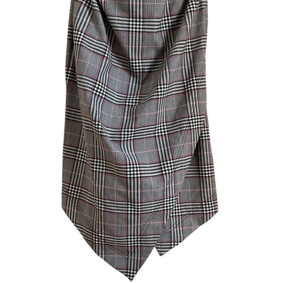 Anthropologie Maeve One-Shoulder Asymmetrical Slim Midi Dress Womens Sz 2 Black - Picture 7 of 13